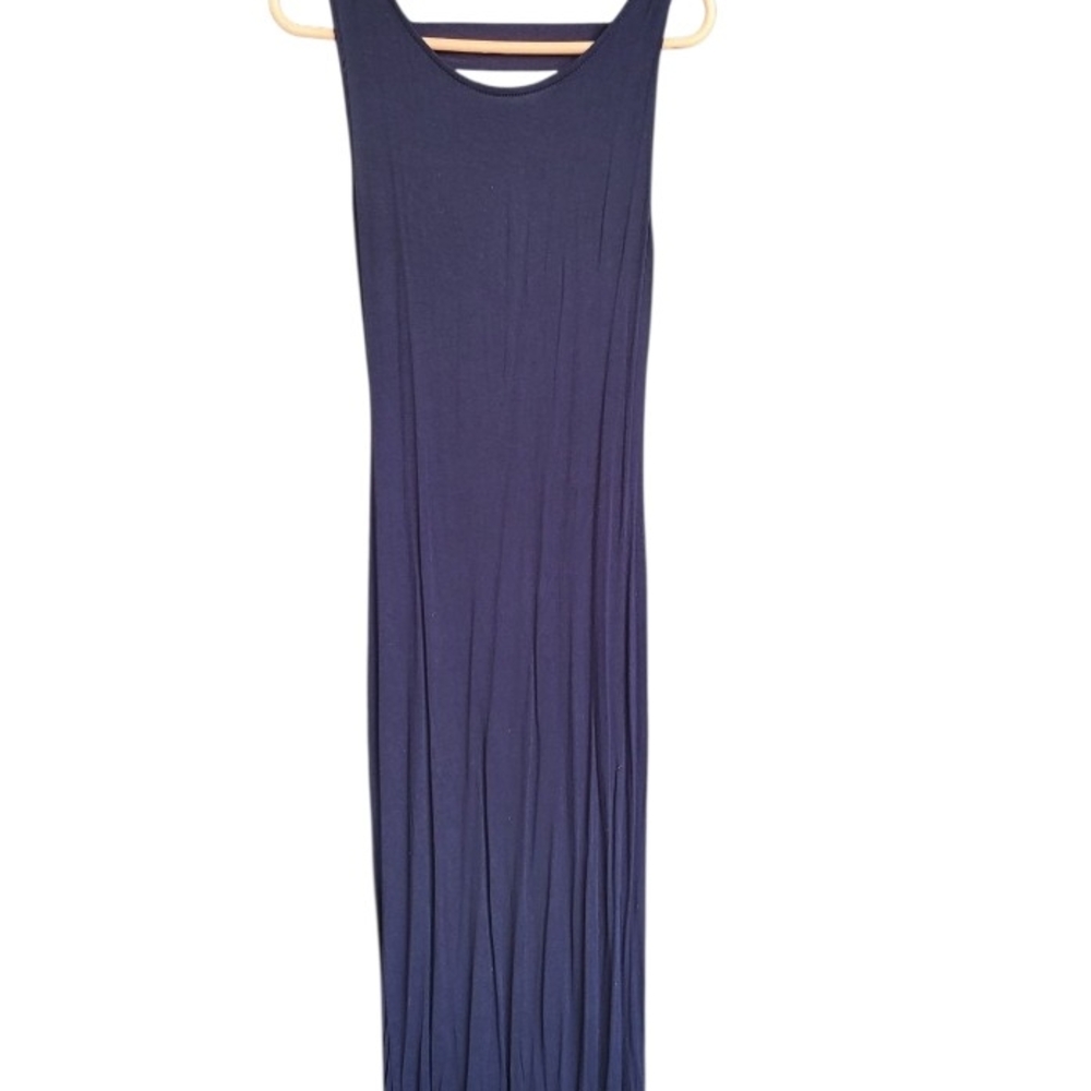 Rolla Coaster Navy Ankle Length Sleeveless Dress Beach Cover Up Sz M